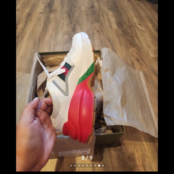 Gucci Rhyton 'White Red Green Reflective' - Picture 4 of 6